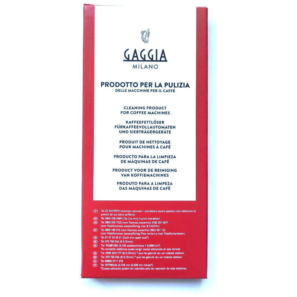 Gaggia RI9125 60 Coffee Oil Remover 1 Pack of 6