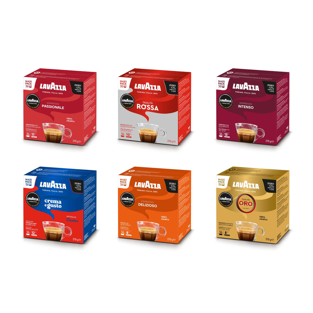 Coffee Pods Lavazza Modo Mio Capsules Lavazza A Modo Mio 216 Coffee Capsules Bundle (6 Packs Of 36) Coffee Pods Lavazza Modo Mio Capsules Lavazza A Modo Mio 216 Coffee Capsules Bundle (6 Packs Of 36)