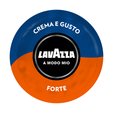 Lavazza A Modo Mio Crema E Gusto Forte Coffee Capsule - Top