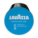 Dolce Gusto Compatible Lavazza Dek Gentile 90 Espresso Coffee Capsules - Front Capsule