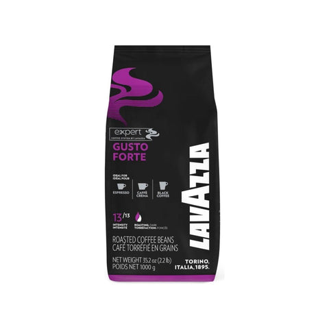 Lavazza Gusto Forte Coffee Beans (2 Packs of 1kg)