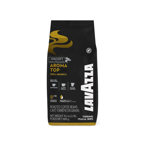 Lavazza Aroma Top 3Kg Coffee Beans - Front Bag with New Intensity Scale