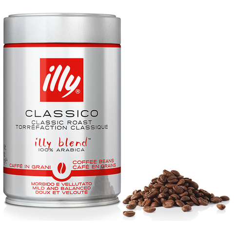 Illy Classico Coffee Beans (2 Packs of 250g)