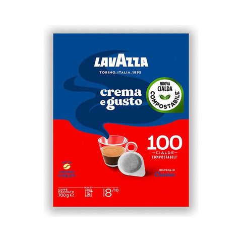 Lavazza Crena E Gusto ESE Paper Pods pack of 100 pods