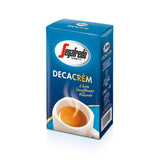Segafredo Deca Crem 250g Decaffeinated Ground Coffee - 6 Packs of 250g - Old Right-Tilted Pack
