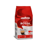 Lavazza Qualita Rossa 3Kg Espresso Coffee Beans - Left-Tilted New Bag 
