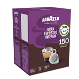 Lavazza Gran Espresso Intenso 150 ESE Pods -  Right side Packaging 