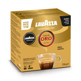 Lavazza A Modo Mio Oro 144 Coffee Capsules - Left-Tilted Pack