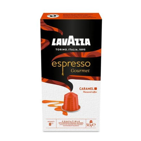 Nespresso Compatible Lavazza Espresso Caramel 100 Coffee Capsules