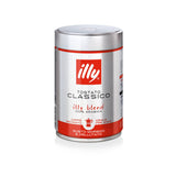 Illy Moka Tostato Classico Ground Coffee (6 Packs of 250g) Tin Front