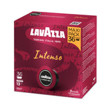 Lavazza A Modo Mio Intenso 36 coffee capsule box.
