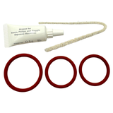 Gaggia Maintenance Service Kit - 1 pack - Grease Tube 3 O-Rings and Cleaning Brush