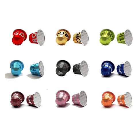 Nespresso Compatible Lavazza ALL BLENDS BUNDLE - 90 Coffee Capsules - Assorted Capsules