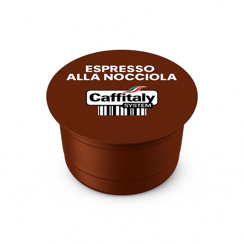 Caffitaly Nocciola Hazelnut Coffee Capsules (1 Pack of 10)