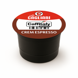 Caffitaly Cagliari Crem Espresso Coffee Capsules (3 Packs of 10)