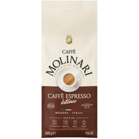 Molinari Intenso Coffee Beans (1 Pack of 500g)