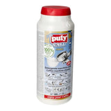 Puly Caff coffee machine cleaner powder – 900g tub for espresso group head cleaning.