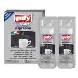 Puly Descaler Espresso - 2x 125ml Sachets - Front Pack with Sachets