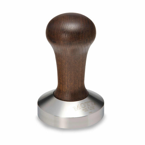 Motta Coffee Tamper 8140M – 53mm Flat Base, Wooden Handle