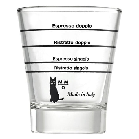 Motta Graduated Shot Glasses with dosing lines. Made in Italy