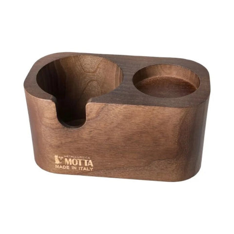 Motta Coffee Tamping set, 2 slots. Two-position layout – portafilter holder (left) and tamper slot (right)