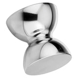 Motta Double Diameter Tamper 53mm/58mm Aluminium - Left-Tilted