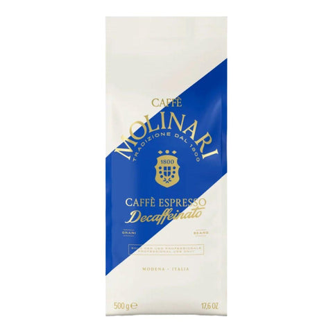 Molinari Decaffeinated Beans 500g 