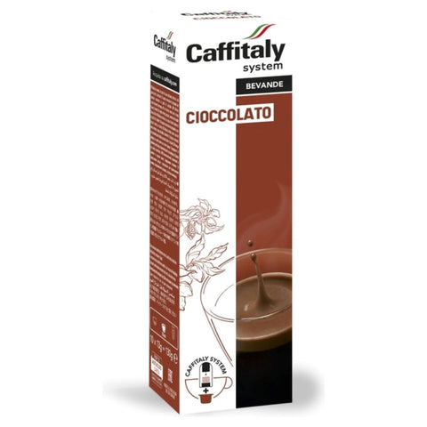 Caffitaly Cioccolato Hot Chocolate Capsules (1 Pack of 10) - New Pack