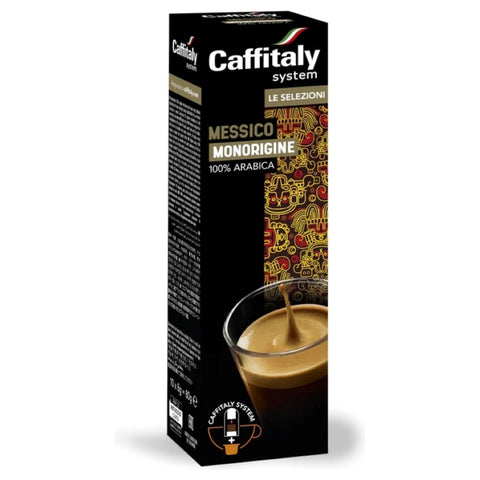 Caffitaly Monorigine Messico Coffee Capsules (1 Pack of 10) - New Pack