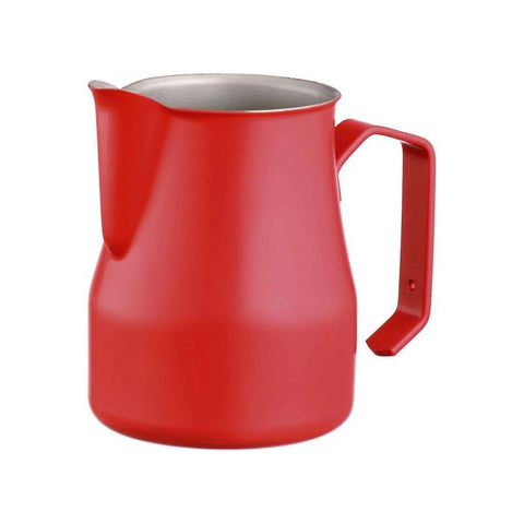 Motta Stainless Steel Teflon Red Milk Jug 750ml