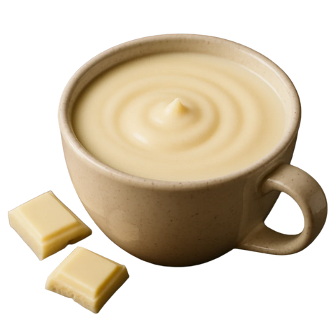 White Hot Chocolate Cup