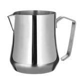 Metallurgica Motta Tulip Milk Jug – Bell-Shaped Stainless Steel