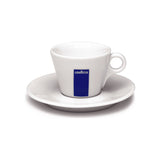 Lavazza 1x 110ml Long Coffee Cup & Saucer Set