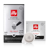 Illy Forte ESE Coffee Paper Pods (12 Packs of 18 Pods)
