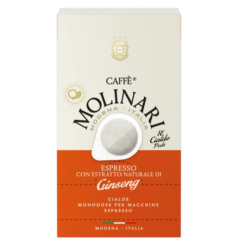 Caffe Molinari Espresso Ginseng Packet 