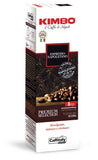 Kimbo espresso napoletano coffee packet on a white background