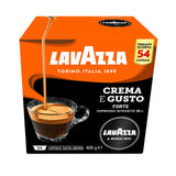 Lavazza A Modo Mio Crema e Gusto Forte Coffee Capsules (1 Pack of 54)