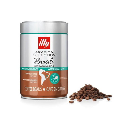 Illy Arabica Selection Brasile Coffee Beans (3 Tins of 250g)
