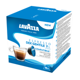 Lavazza Dolce Gusto Compatible Espresso Dek Gentile Coffee Capsules (6 Packs of 16)