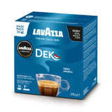 Lavazza A Modo Mio Dek Cremoso Decaffeinated Coffee Capsules (6 Packs of 36) New Packet