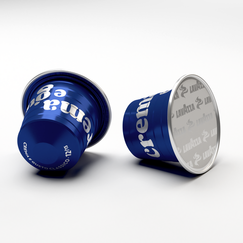 Nespresso Compatible Lavazza Crema & Gusto 20 Aluminium Capsules (2 Packs of 10) Capsules