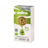 Nespresso Compatible Lavazza Tierra for Planet 20 Aluminium Capsules (2 Packs of 10) Right-Tilted Pack
