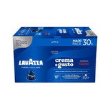 Nespresso Compatible Lavazza Crema & Gusto 30 Aluminium Capsules (Maxi Pack) Front Horizontal Pack