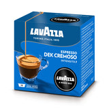 Lavazza A Modo Mio Dek Cremoso Decaffeinated Coffee Capsules (6 Packs of 16)