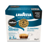 Lavazza A Modo Mio Tierra Bio for Amazonia ECO CAPS Coffee Capsules (1 Pack of 16) Front Pack