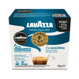 Lavazza A Modo Mio Tierra Bio for Amazonia ECO CAPS Coffee Capsules (2 Packs  of 16) Front Pack