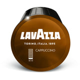 Dolce Gusto Compatible Lavazza 48 Cappuccino (Milk + Coffee) Capsules - Front Coffee Capsule