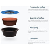 Lavazza A Modo Mio Dek Cremoso Decaffeinated Coffee Capsules