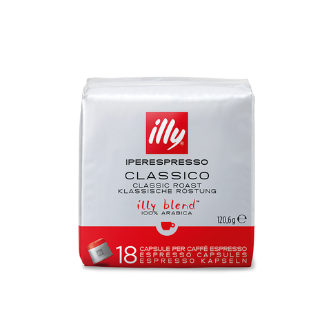 Illy IperEspresso Classico Espresso Coffee Capsules (3 Packs of 18)