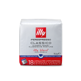 Illy IperEspresso Classico Lungo Coffee Capsules (1 Pack of 18)